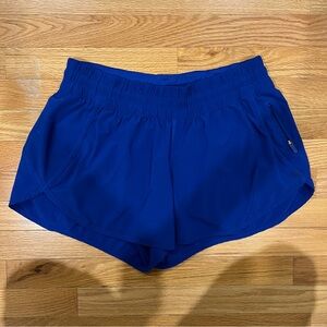 Lululemon Blue Athletic Shorts Size 12